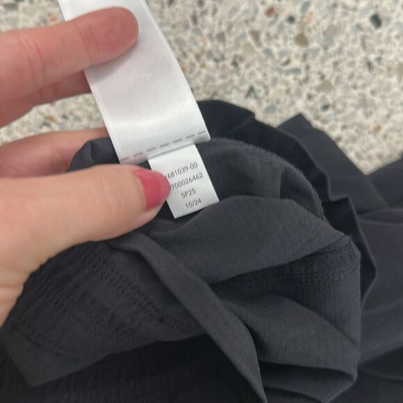 Athleta black Trekkie parachute pants XL/T tall elastic waist - Picture 8 of 9